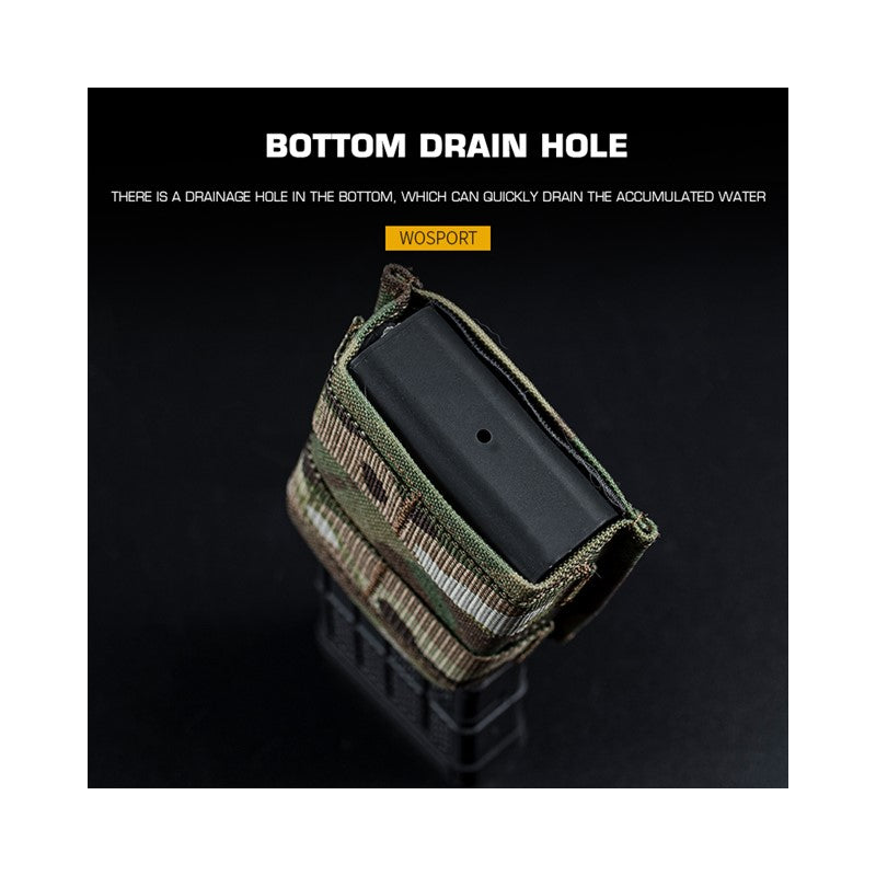 FAST Type Single 5.56 Magasin pouch (Short) Sort