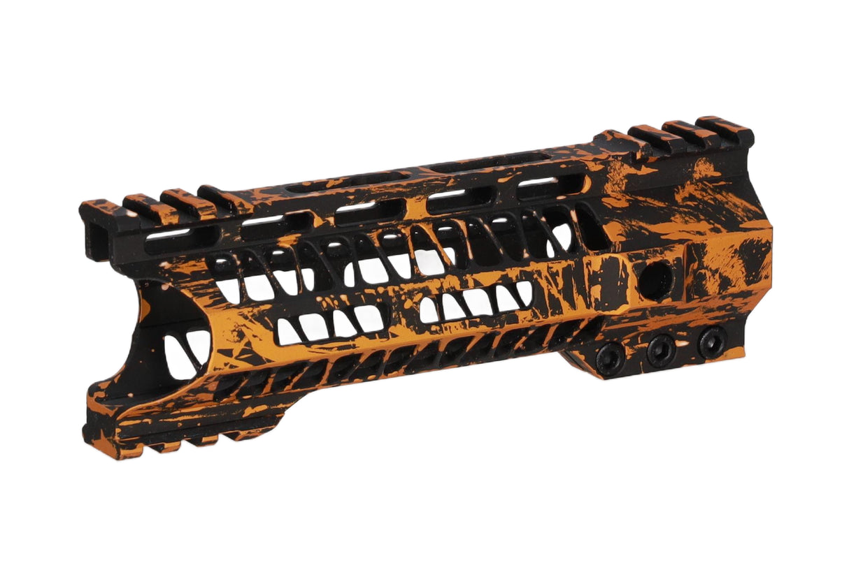Specna Arms x Mancraft CNC Speedsoft Splash Anodised kit for M4/M16 replicas  Black-Orange