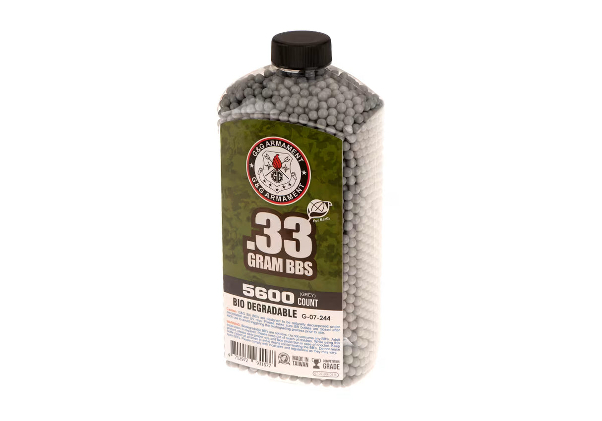 0.33G BIO Kugle - 5600R - Gray