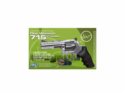 Dan Wesson 715 4" Airsoft Revolver