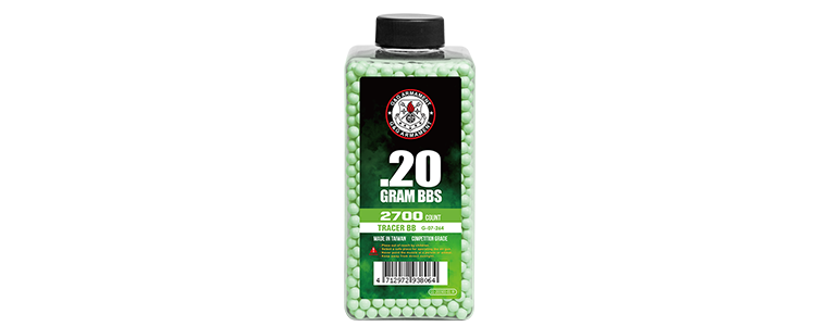0.20G Tracer Kugle - 2700R - Green