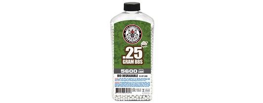 0.25G BIO Kugle - 5600R - Hvid