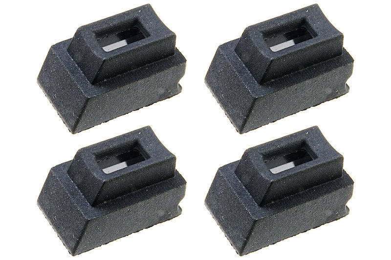 Extreme Custom Magasin Feed Lip til Tokyo Marui G-serien Gas Mag. (#0 +0.03 eller +0.08 / 70 tommer) – 4 stk./sæt