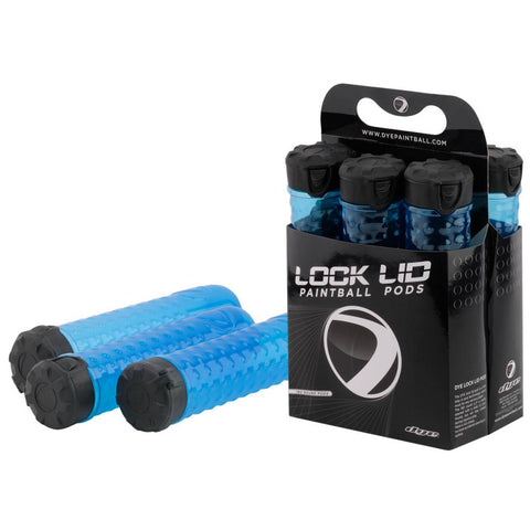 Pod LLP Locklid 160 shots Cyan 6 pcs