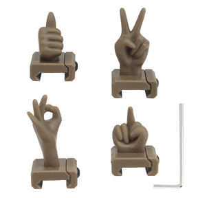 Hand Signal Sights Tan
