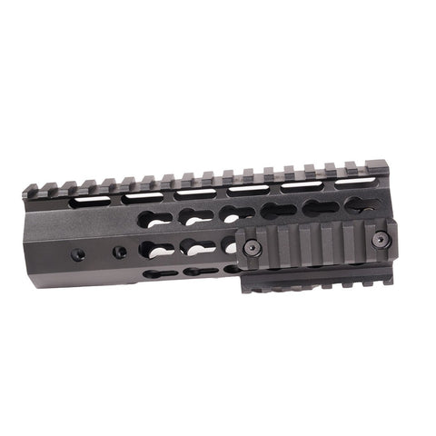 NP BOCCA: KEYMOD HANDGUARD BLACK - 7"