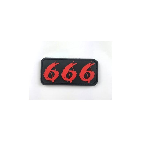 Patch - 666, Rød