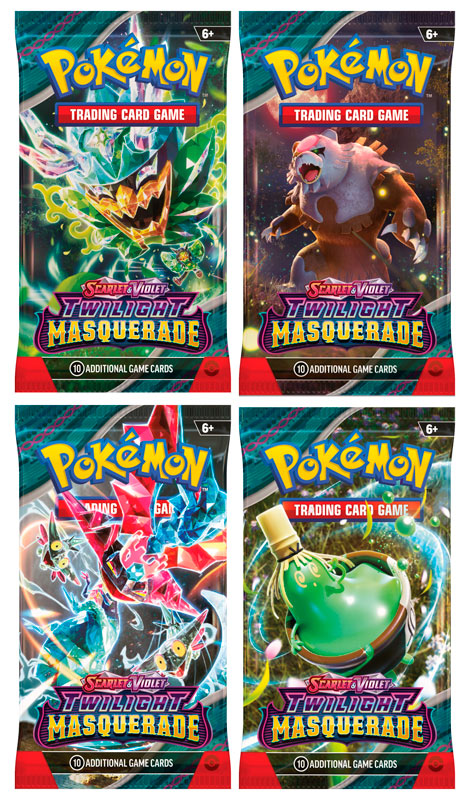 Pokémon Twilight Masquerade 1 Booster Pakke
