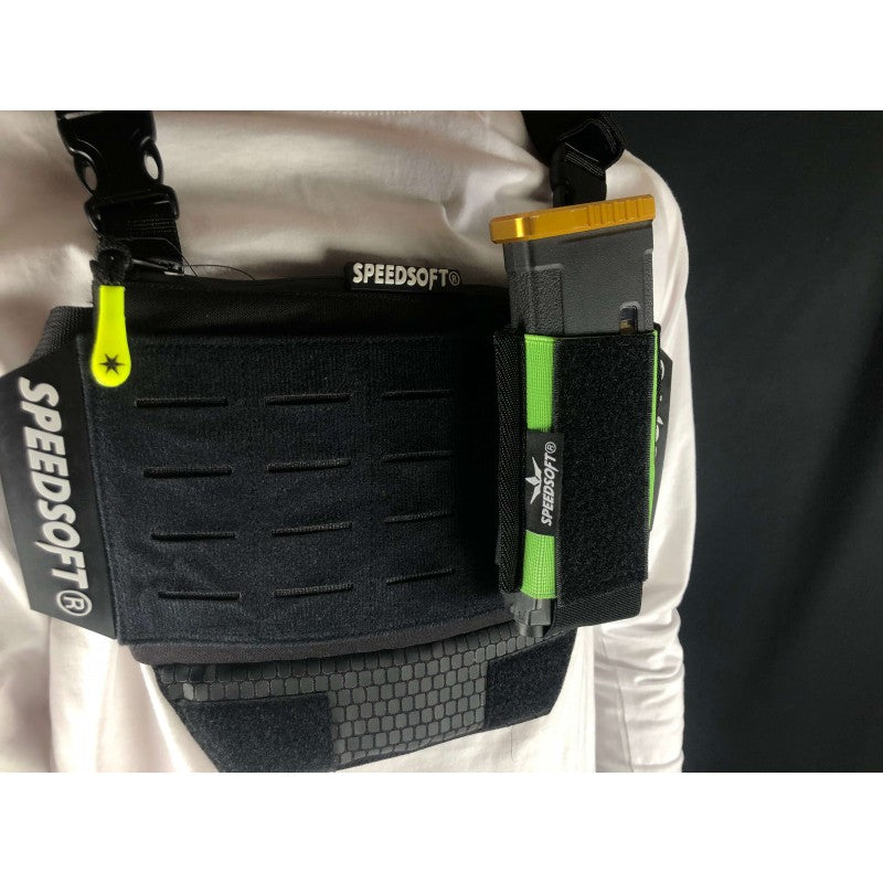 Pouch Single M4, Fluo Green