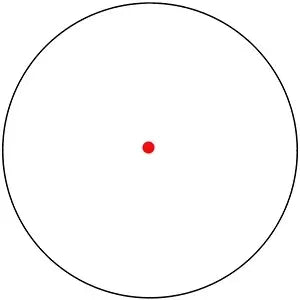 StrikeFire II Bright Red Dot m/40mm Cantilever montage (4 MOA)
