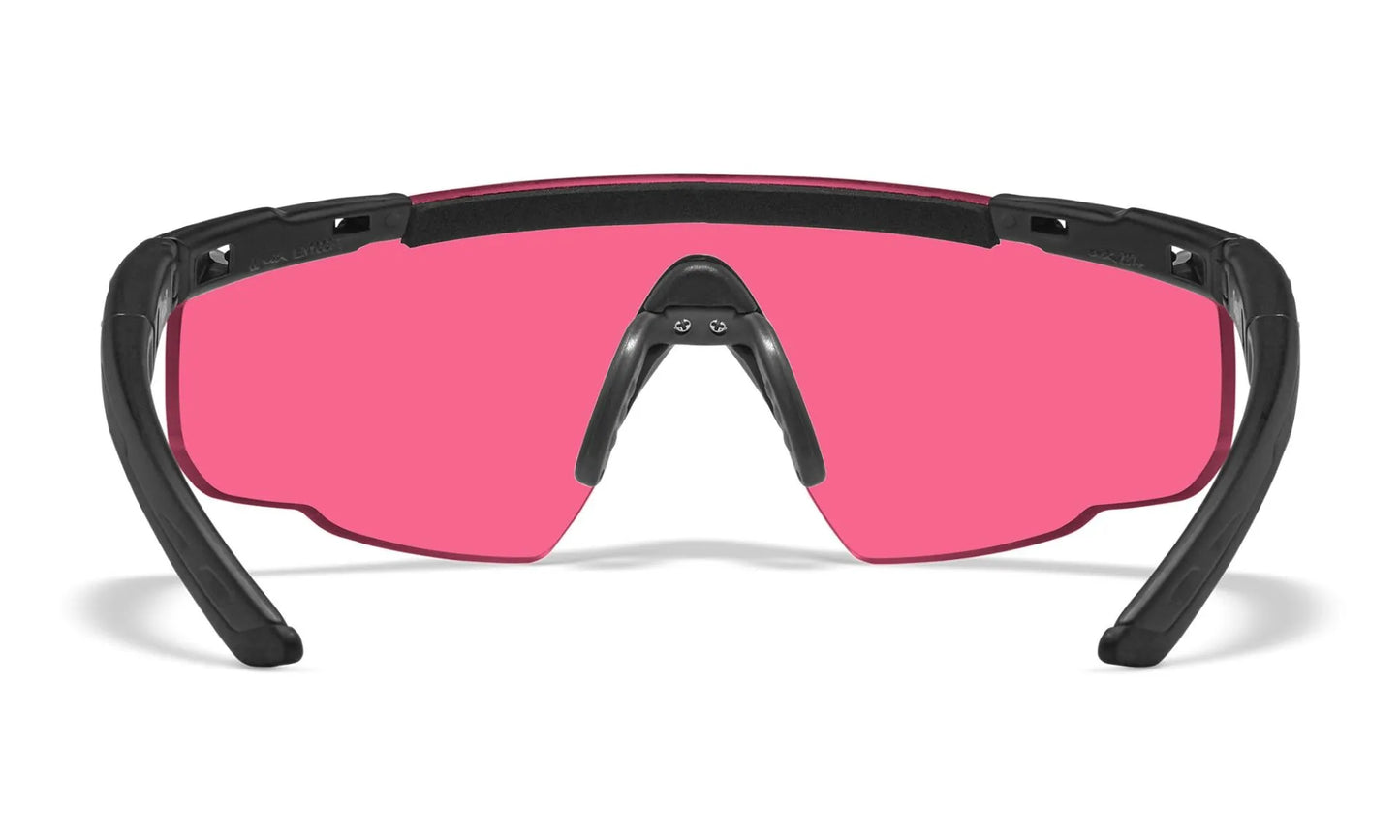 SABER ADVANCED Glas: Grå/Lys Orange/Magenta Stel: Mat Sort