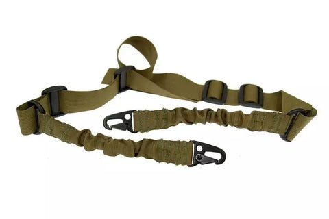 2-Point Bungee Rifle Sling - TAN