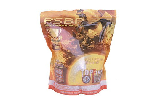 1KG 0.25G PSBP BALLS - WHITE