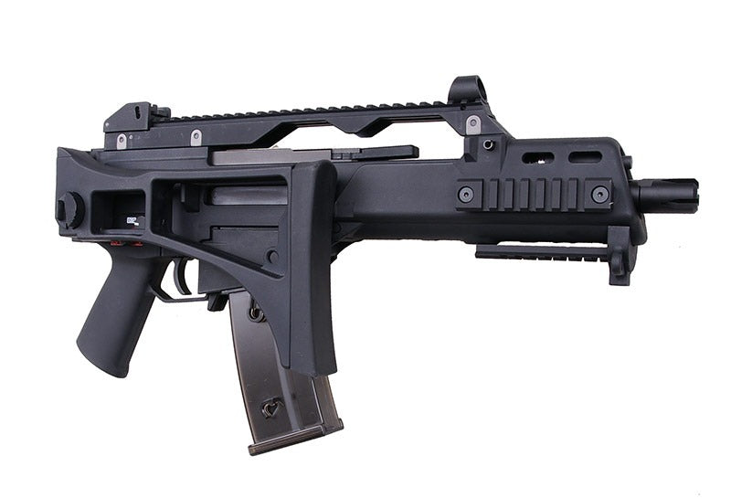 Lækker Gasdrevet G39C med Glasfiber krop! Der med følger Magasin. husk køb af Co2 patroner og kugler, så er du klar når den ankommer! 360 FPS god skyder! Airsoftgeek.dk tilbyder Danmarks bedste og billigste priser på Alt Airsoft, Hardball og Softguns. Hurtig levering og gratis levering (minimum 400kr.)