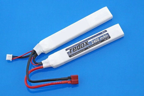 LIPO BATTERY 2400 MAH 7.4 V 20C