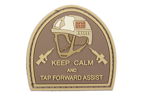 3D PATCH - KEEP CALM AND TAP FORWARD ASSIST
