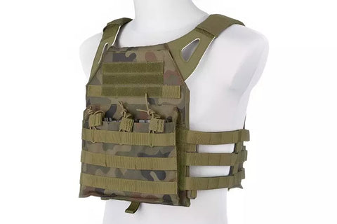 Jump Laser-Cut Tactical Vest - WOODLAND