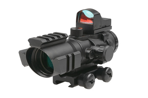 RHINO 4X32 SIGHT WITH MICRO RED DOT