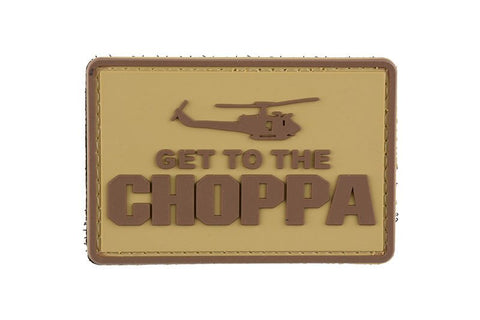 3D PATCH - GET TO THE CHOPPA