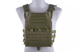 Jump Laser-Cut Tactical Vest - OD GREEN