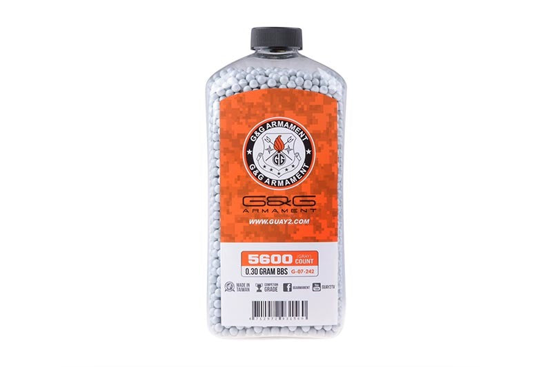 0.30G Kugle - 5600R - Gray