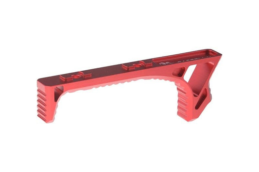 CNC ALUMINUM M-LOK ANGLED GRIP - RED