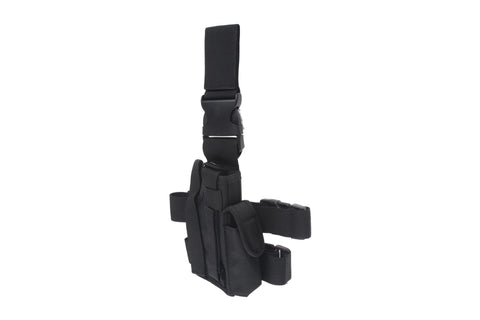 Universal thigh holster for pistol