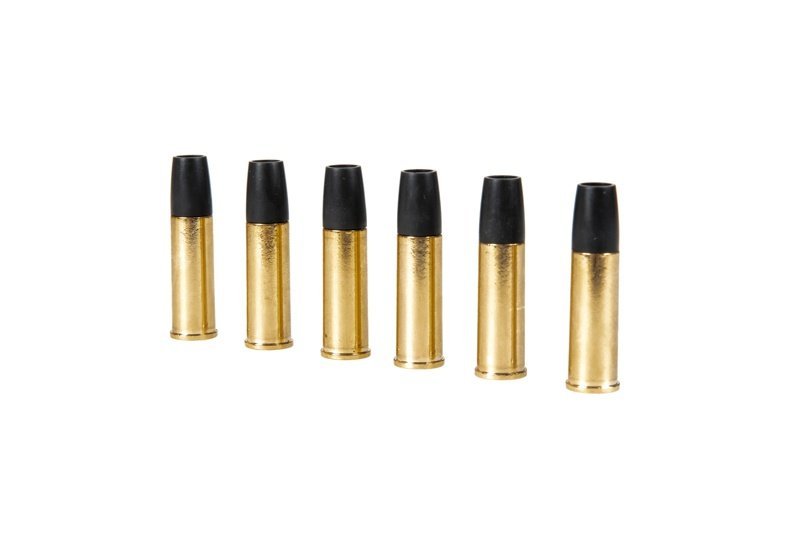 6 PCS REVOLVER SHELLS