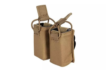 Double Pistol Pouch - Coyote Brown