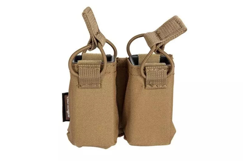 Double Pistol Pouch - Coyote Brown