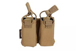 Double Pistol Pouch - Coyote Brown