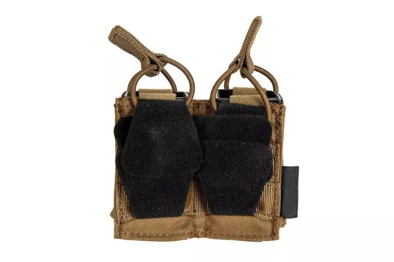 Double Pistol Pouch - Coyote Brown