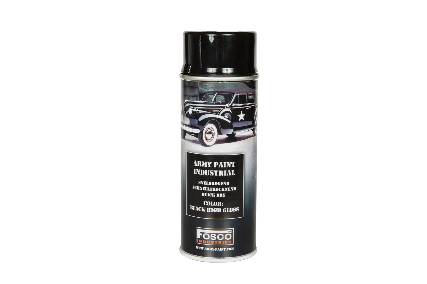SPRAY PAINT - BLACK HIGH GLOSS