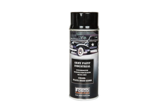 SPRAY PAINT - BLACK HIGH GLOSS
