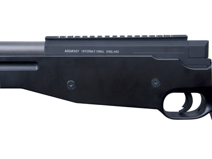 Airsoftriffel, SL, fjeder, AW 308 sniper, sort