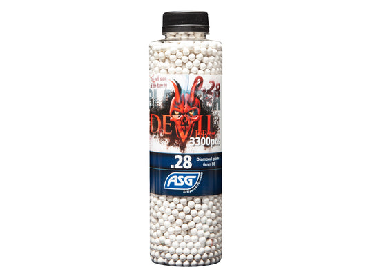 Blaster Devil, 0.28g, airsoft BB, 3300 pcs. bottle