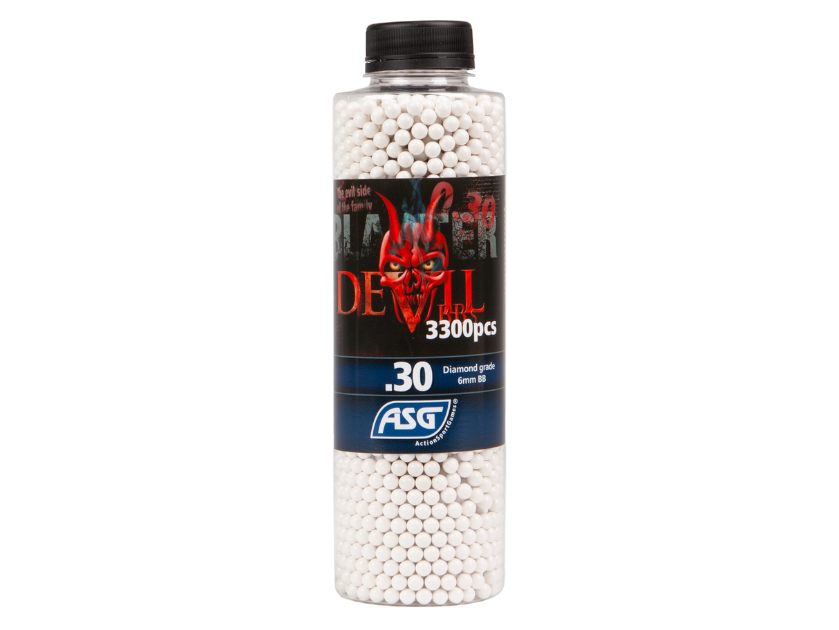 Blaster Devil, 0.30g, airsoft BB, 3300 stk. flaske