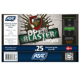 Open Blaster, 0.25g, airsoft bio BB, 3300 stk. flaske