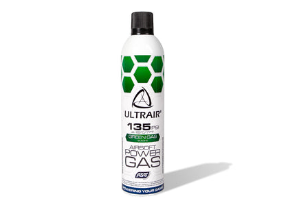 Ultraair Power Propellent Gas m/ Silikone, 135 PSI 570 ML