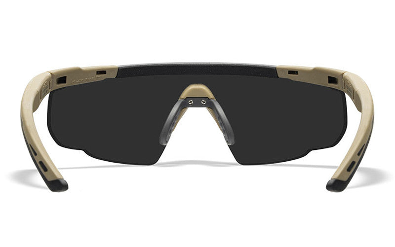 SABER ADVANCED - Matte Sand Color Frame, Grey/Clear/Clear Orange Lens