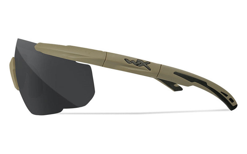 SABER ADVANCED - Matte Sand Color Frame, Grey/Clear/Clear Orange Lens