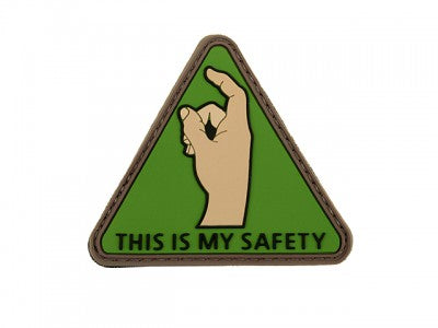 SICHERHEIT PVC PATCH 1