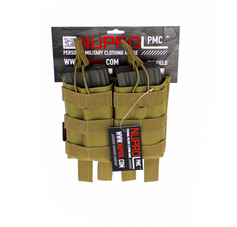 PMC M4 OPEN MAG POUCH - TAN