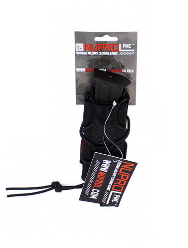 PMC PISTOL OPEN TOP MAG POUCH - BLACK