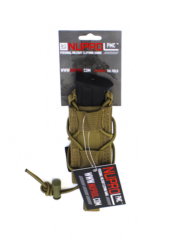 PMC PISTOL OPEN TOP MAG POUCH - TAN