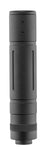 Universal silencer 14mm black 150mm