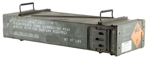 Used Ammunition box 120mm