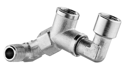 Double output 1/8 female HPA regulator