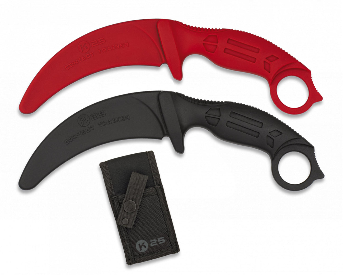 GUMMIKNIV K25 - Sort