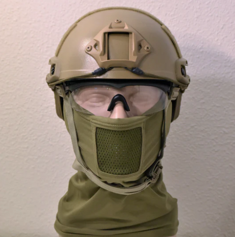 Loki Mask - OD Green